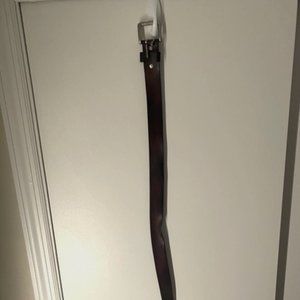 Brown leather belt size 36